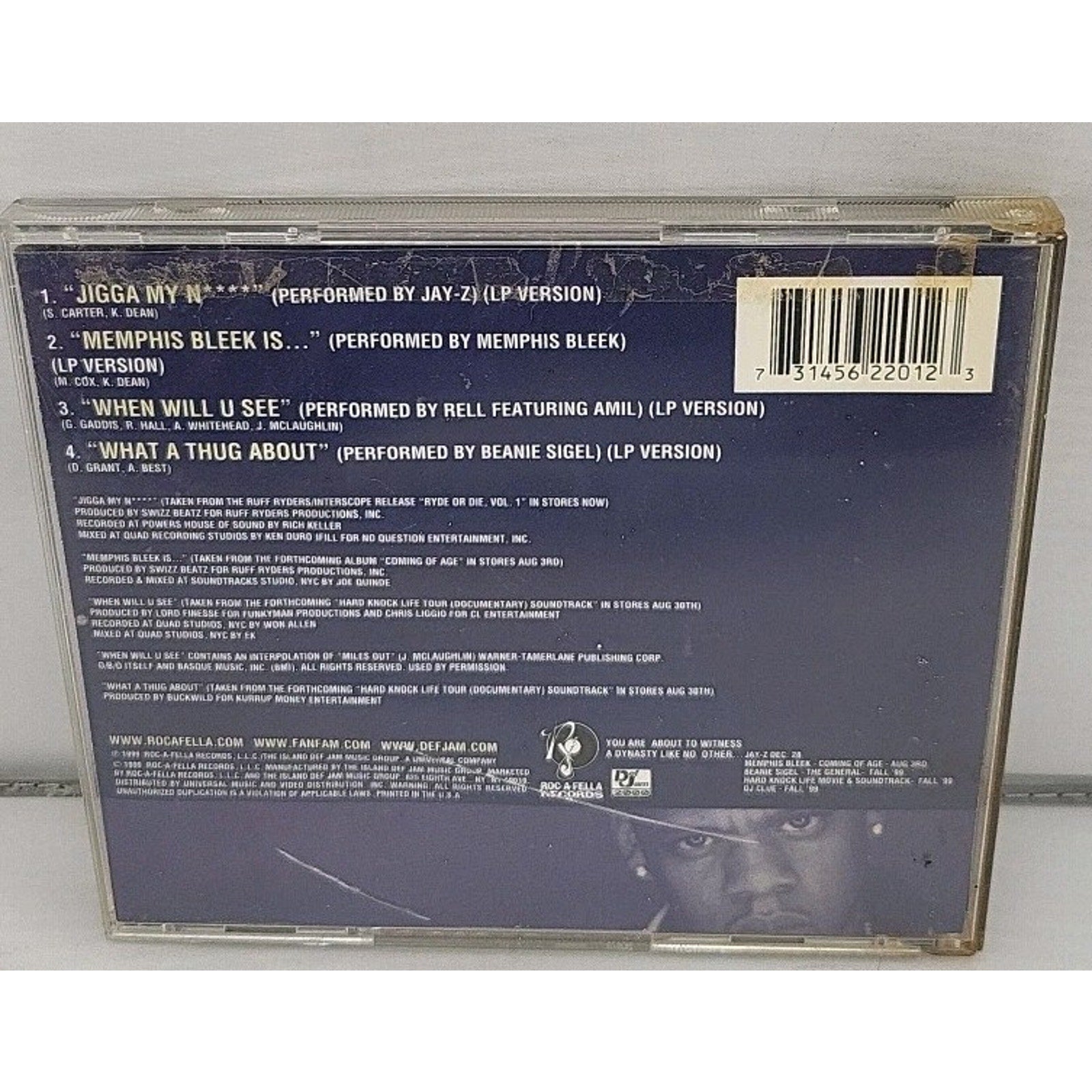 Jigga My N--- by Jay-Z (CD Single, 1999)