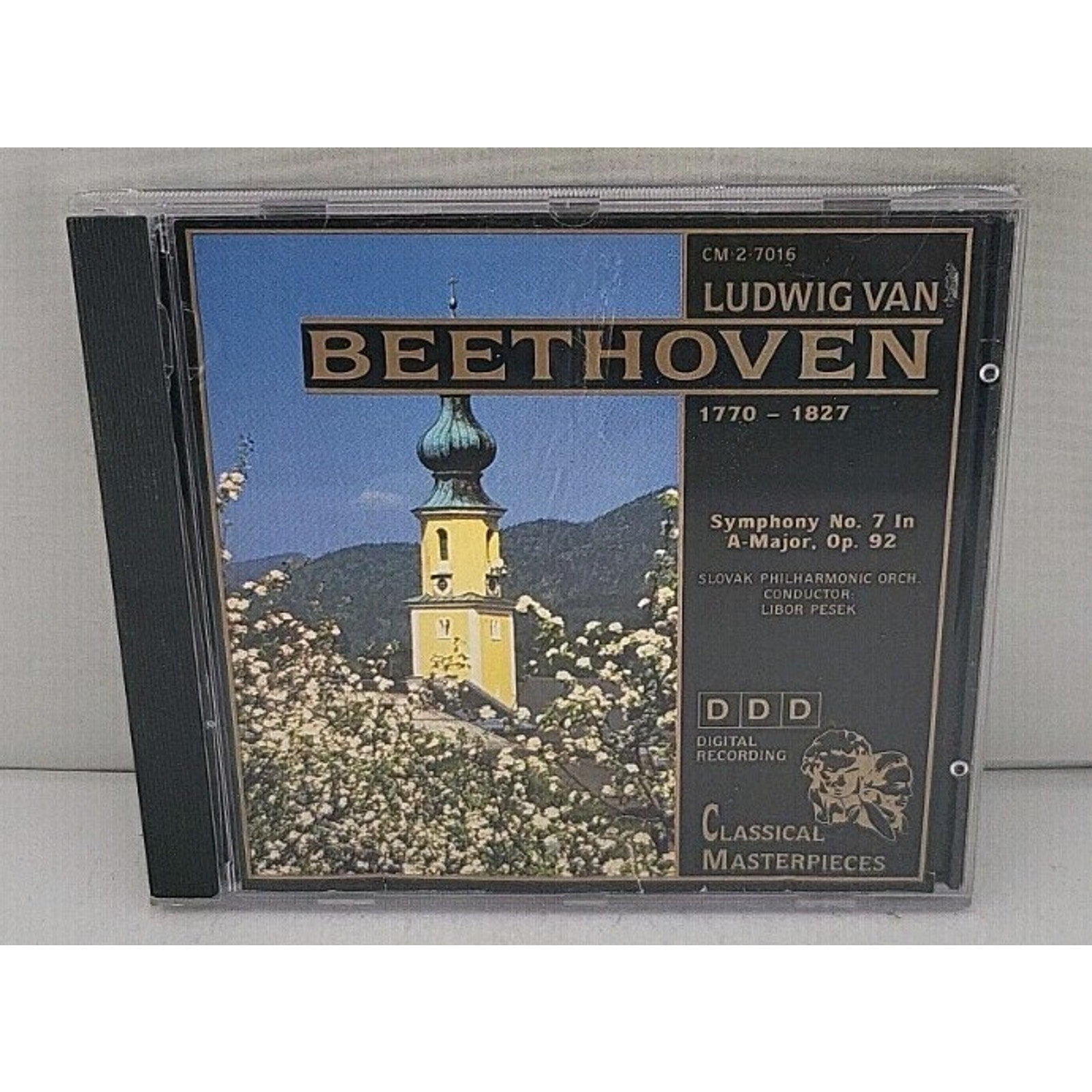 Beethoven Symphony No. 7 CD Slovak Philharmonic Libor Pesek