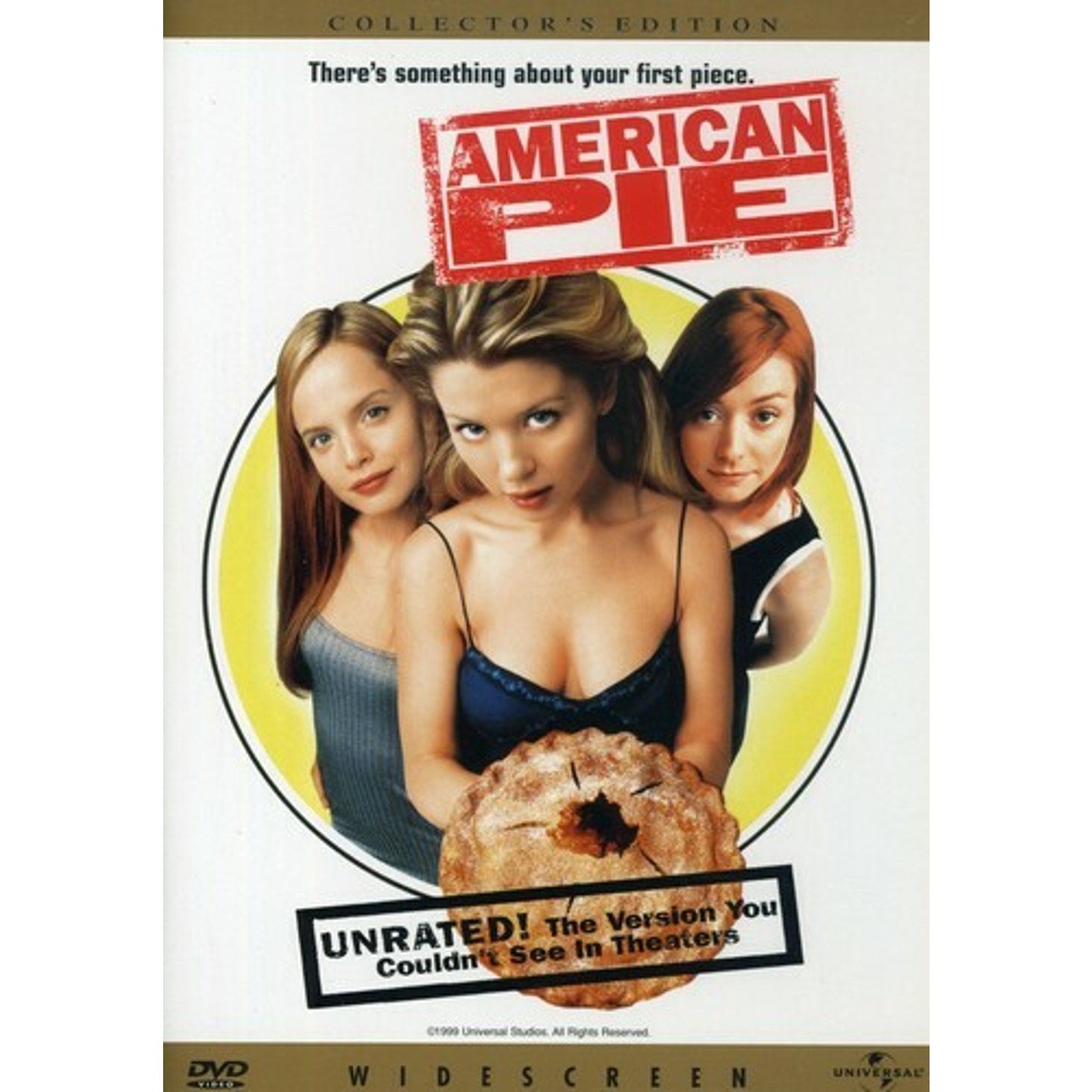 American Pie (DVD, 1999, Unrated Version - Collectors Edition)