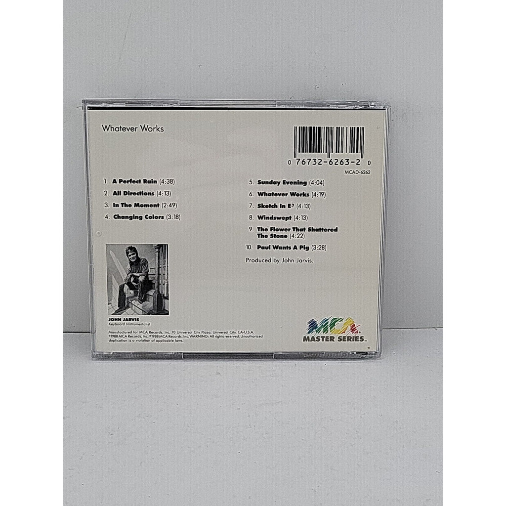 Whatever Works by John Jarvis (CD, Oct-1988, MCA Master Series)