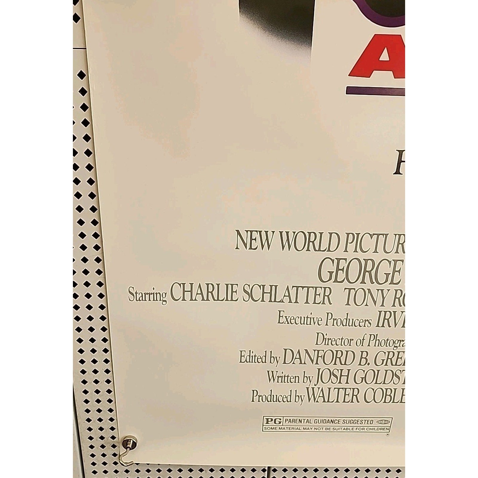 18 Again Original 1s Movie Poster George Burns Charlie Schlatter Tony Roberts