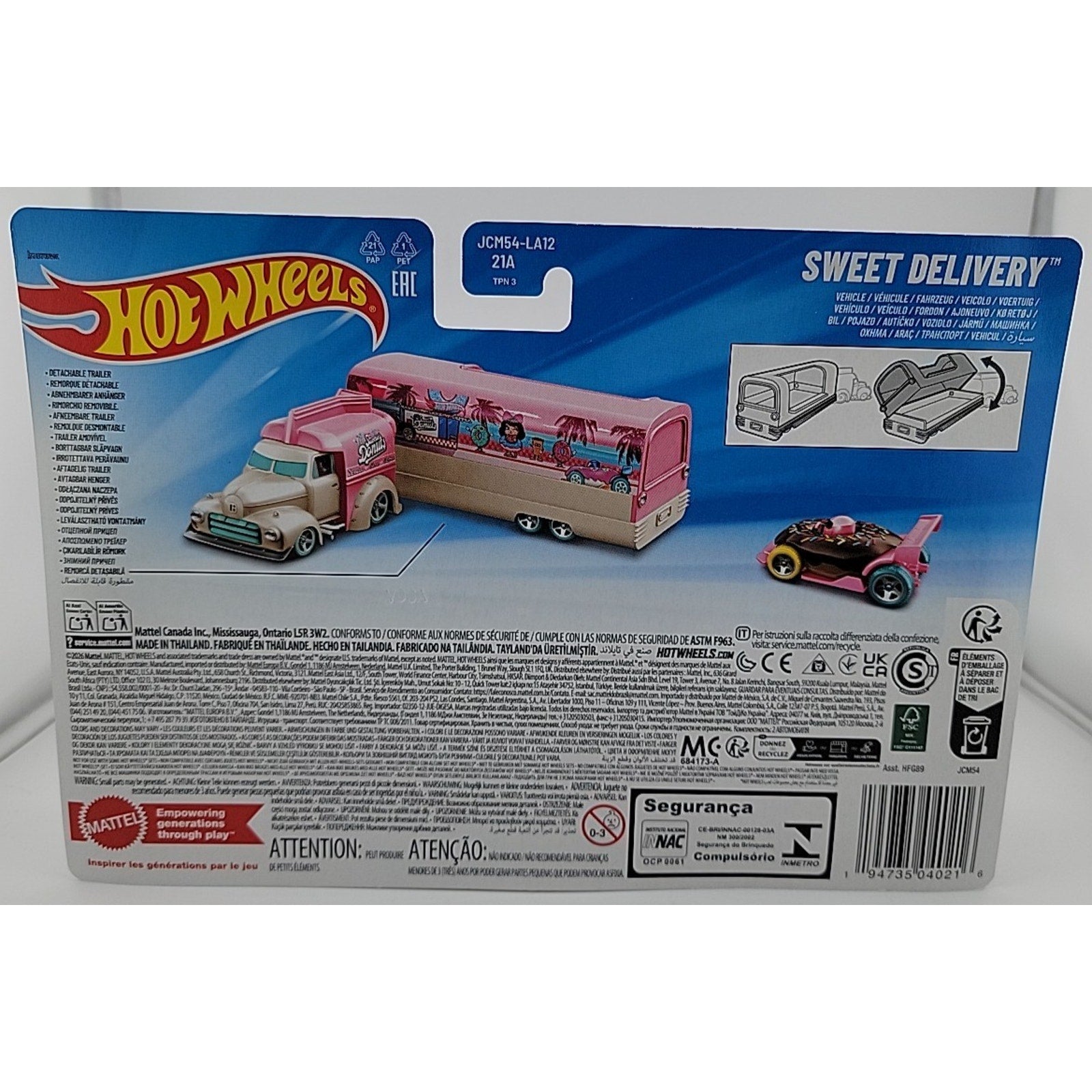 Hot Wheels Super Rigs Sweet Delivery Sweetie’s Donuts