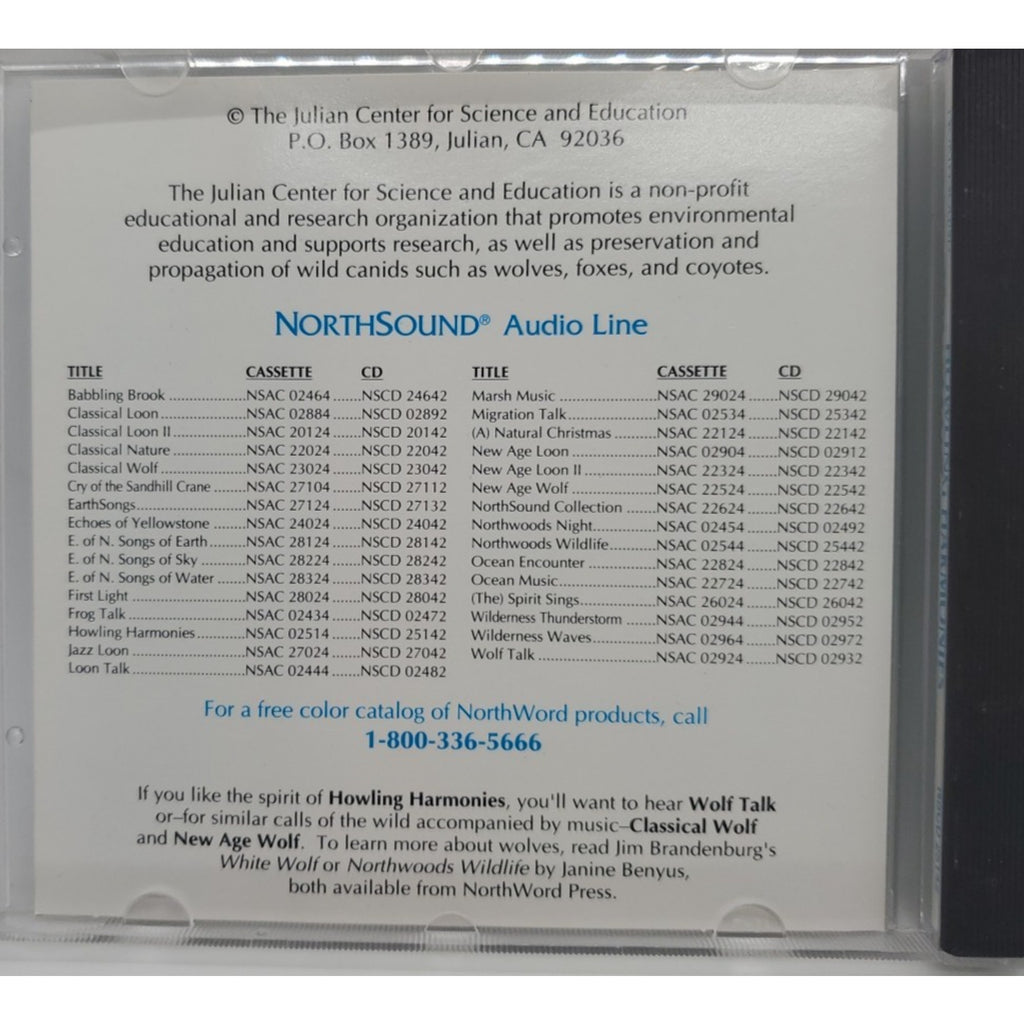 Northsound - Howling Harmonies (CD) Jim Brandenburg