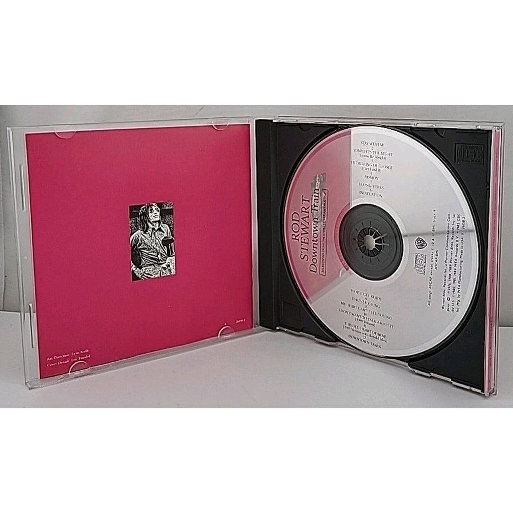 Downtown Train-Selections from by Rod Stewart (CD, 1990)