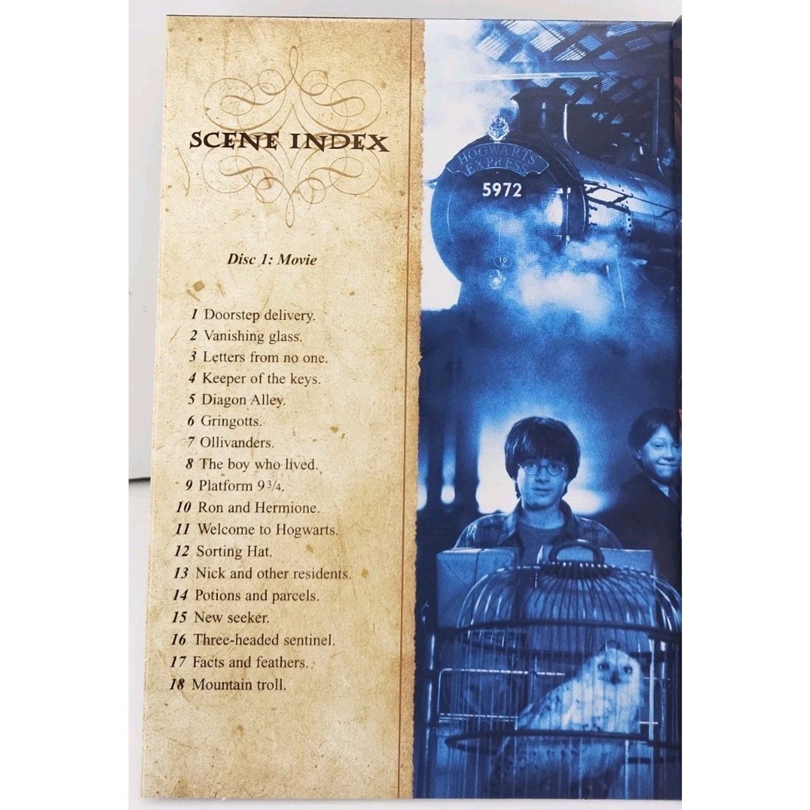 Harry Potter and the Sorcerers Stone (DVD, 2002, 2-Disc Set, Full Frame)