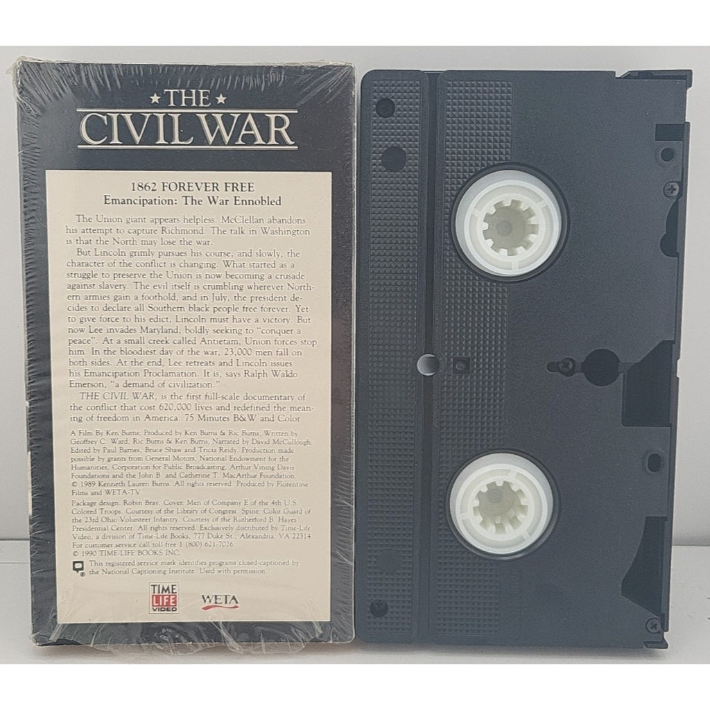 Civil War, The - Ep. 3 - Forever Free 1862 (VHS, 1991)