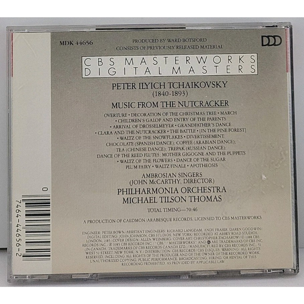 Tchaikovsky : Music from the Nutcracker Philharmonia Orchestra (CD)