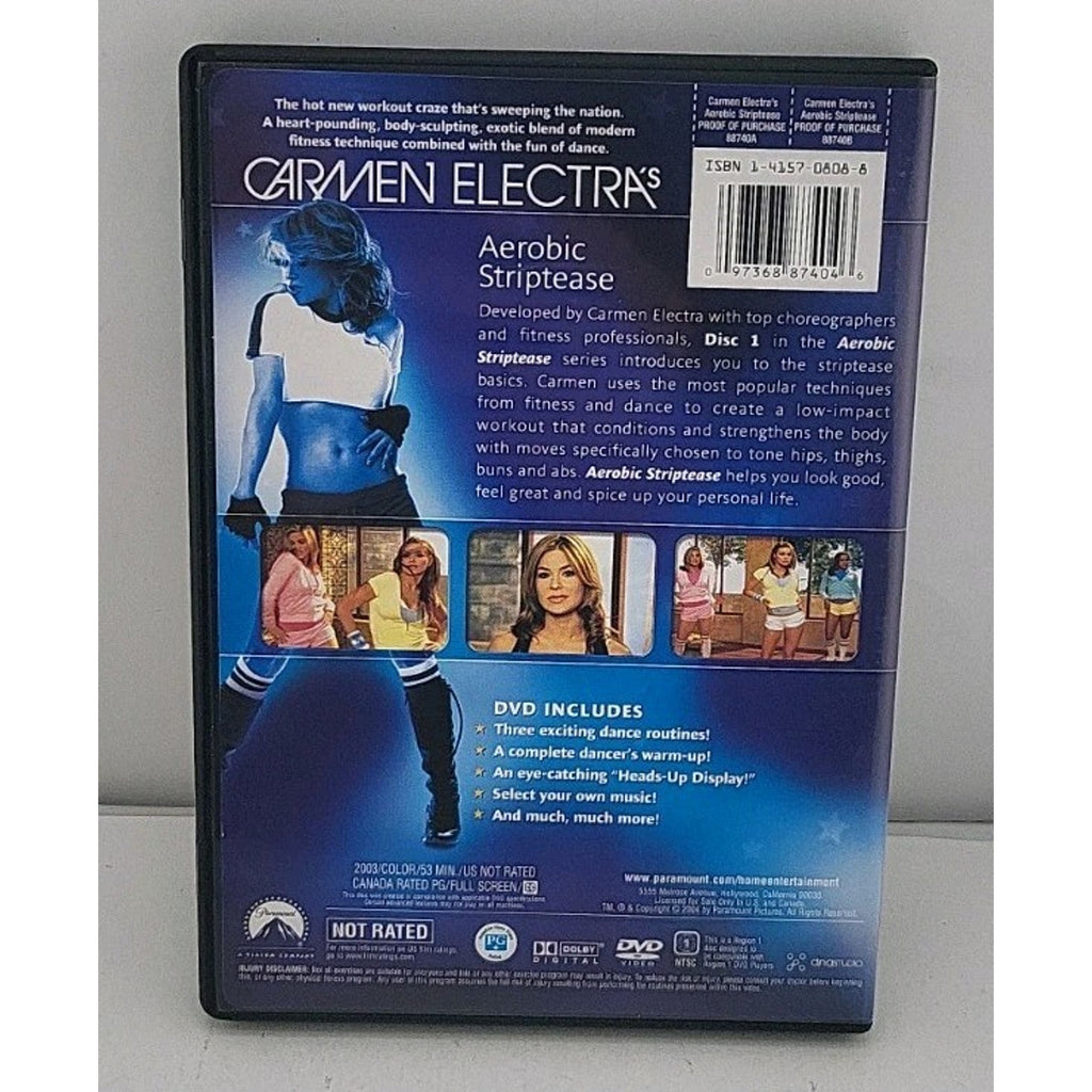Carmen Electras Aerobic Striptease: Carmens Fitness Collection (DVD, 2005,...