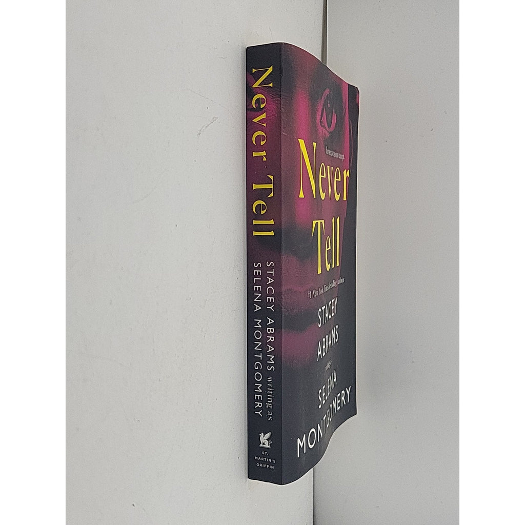 Never Tell by Stacey Abrams (2022, Trade Paperback)