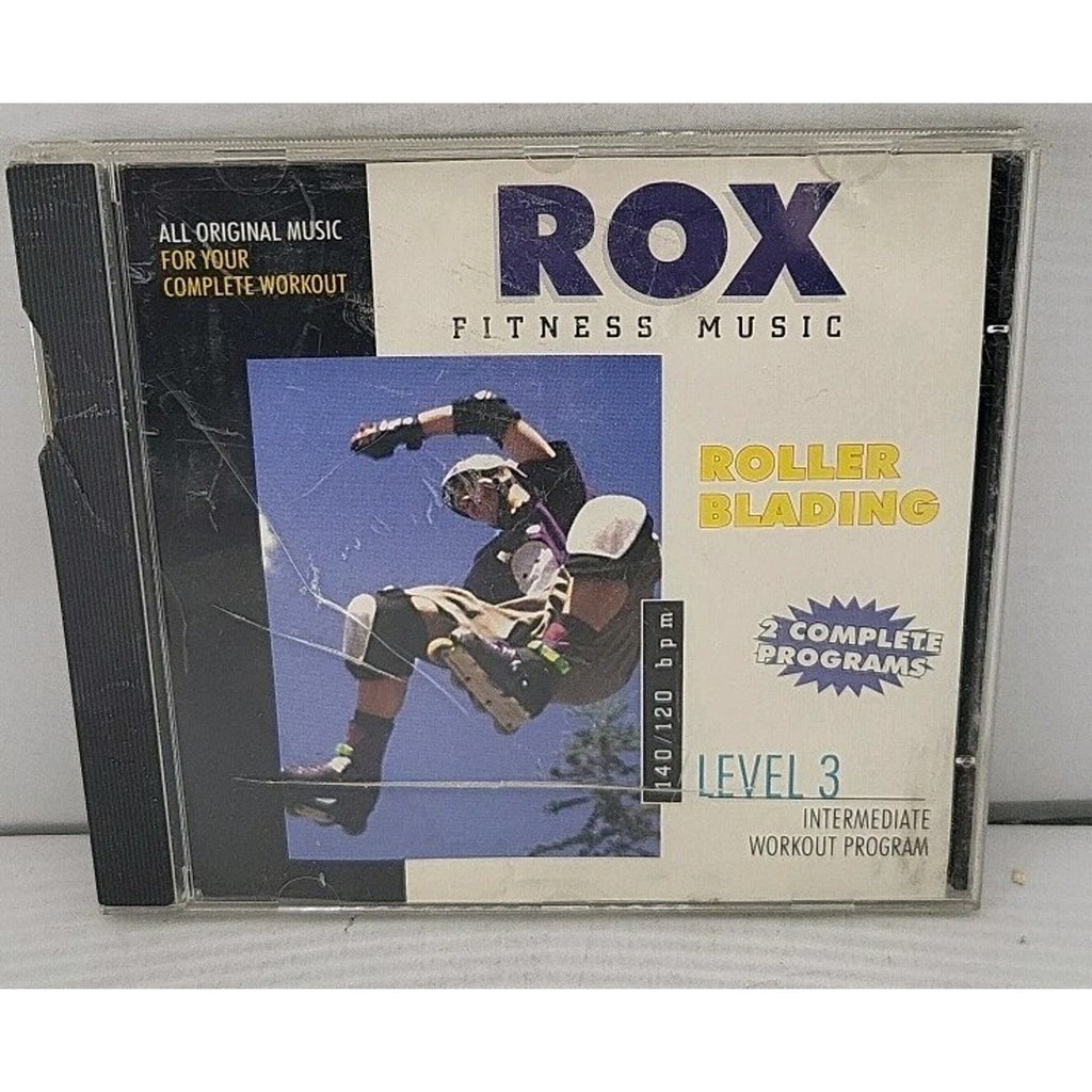 Rox Fitness Music Roller Blading CD Level 3 Workout Program