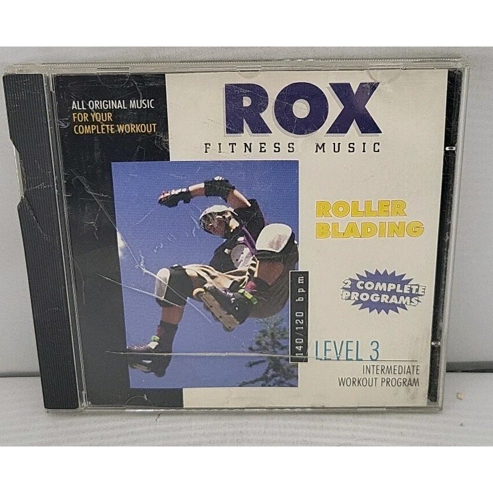 Rox Fitness Music Roller Blading CD Level 3 Workout Program