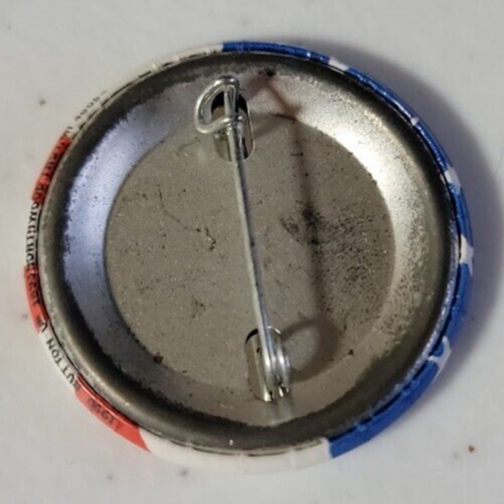 American Flag Pinback