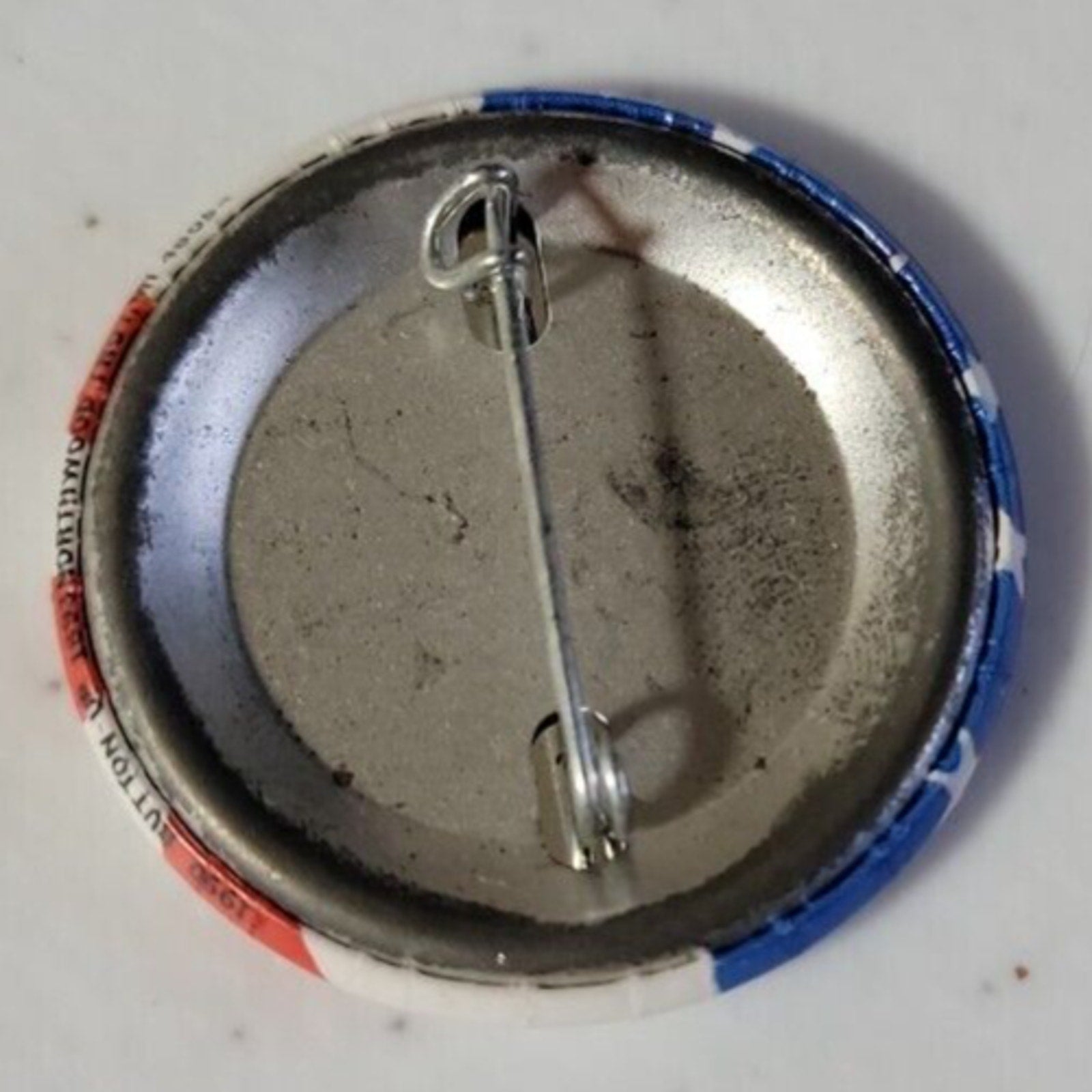 American Flag Pinback