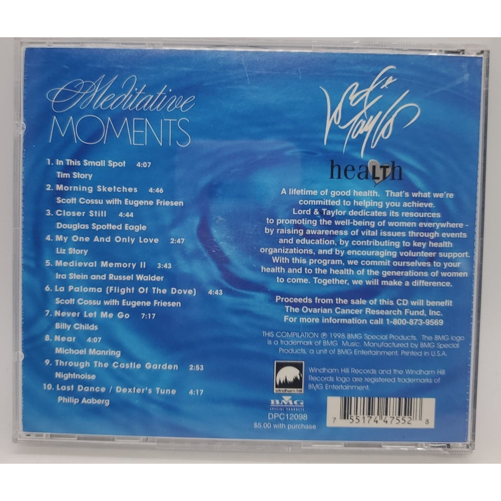 Meditative Moments Lord & Taylor (CD)