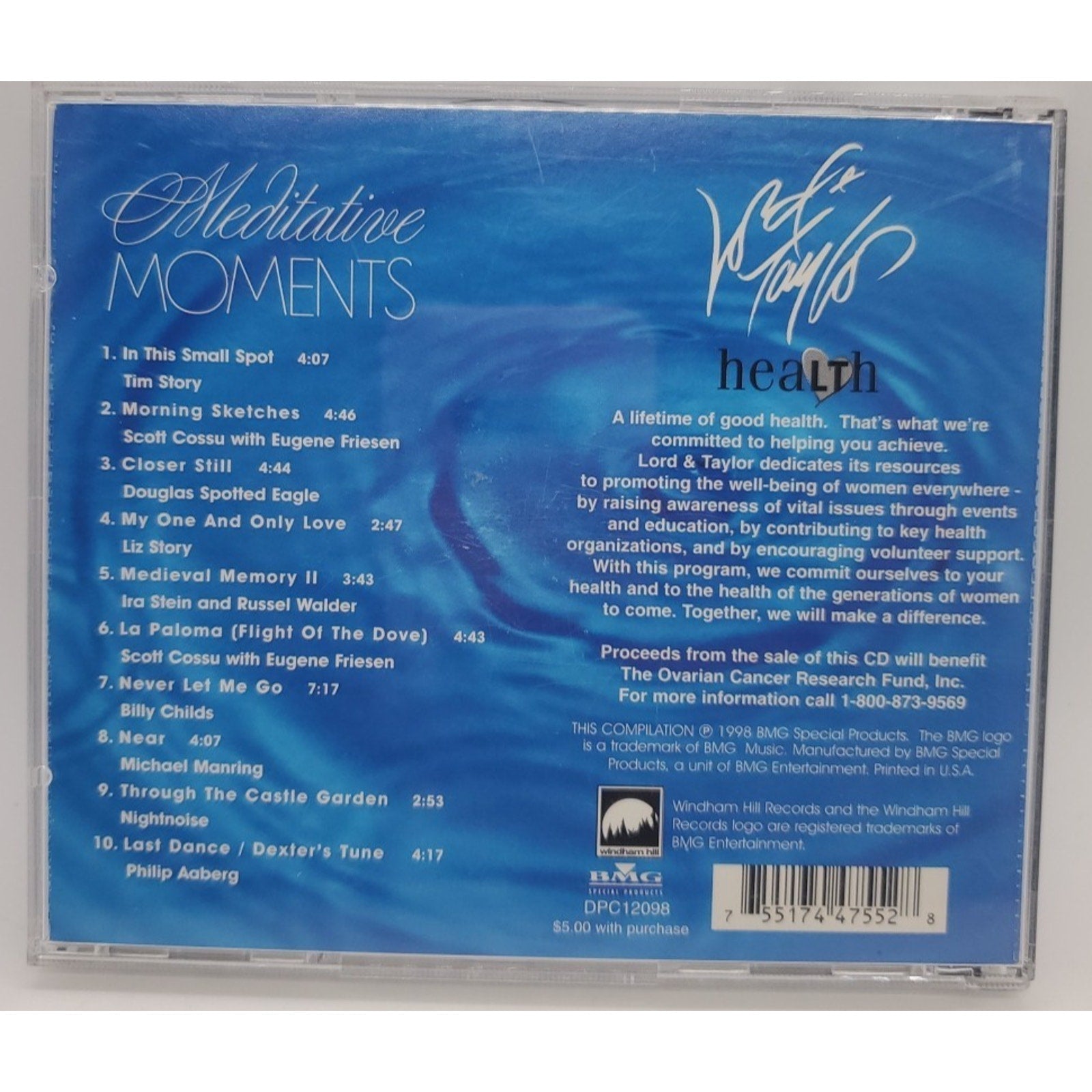 Meditative Moments Lord & Taylor (CD)