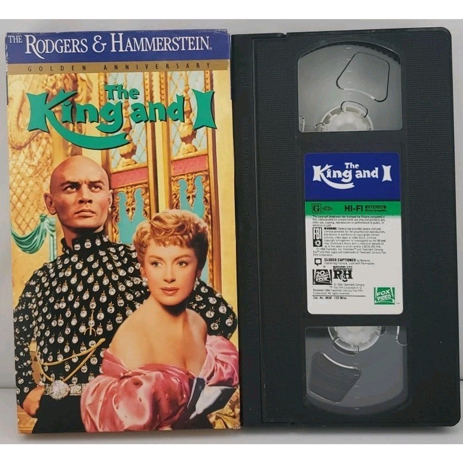 The King and I (VHS, 1991) Rodgers & Hammerstein