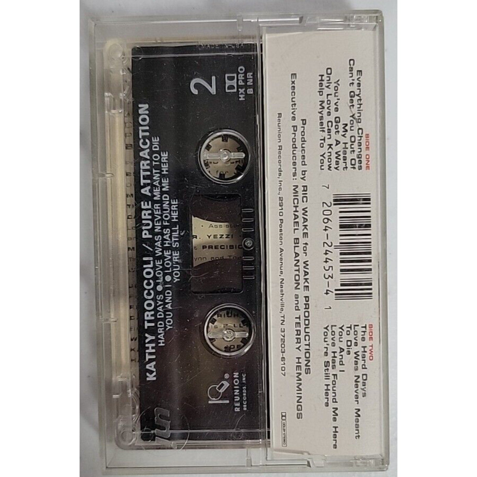 Kathy Troccoli - Pure Attraction (Cassette, 1991)