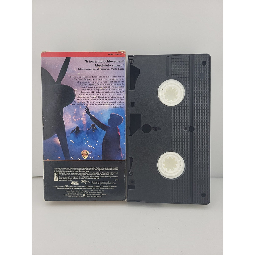 Empire of the Sun (VHS, 1987)