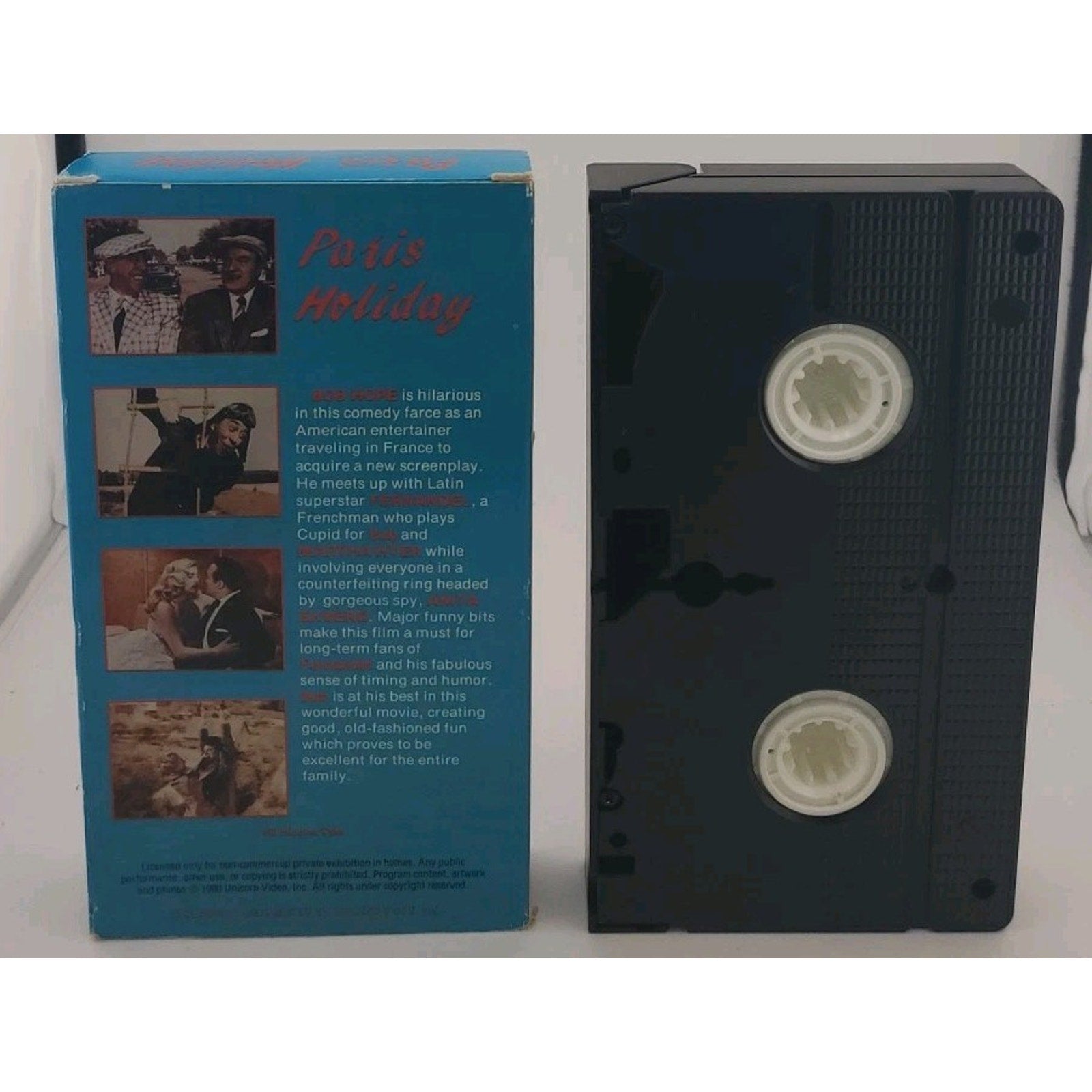 Paris Holiday Bob Hope Fernandel (VHS)