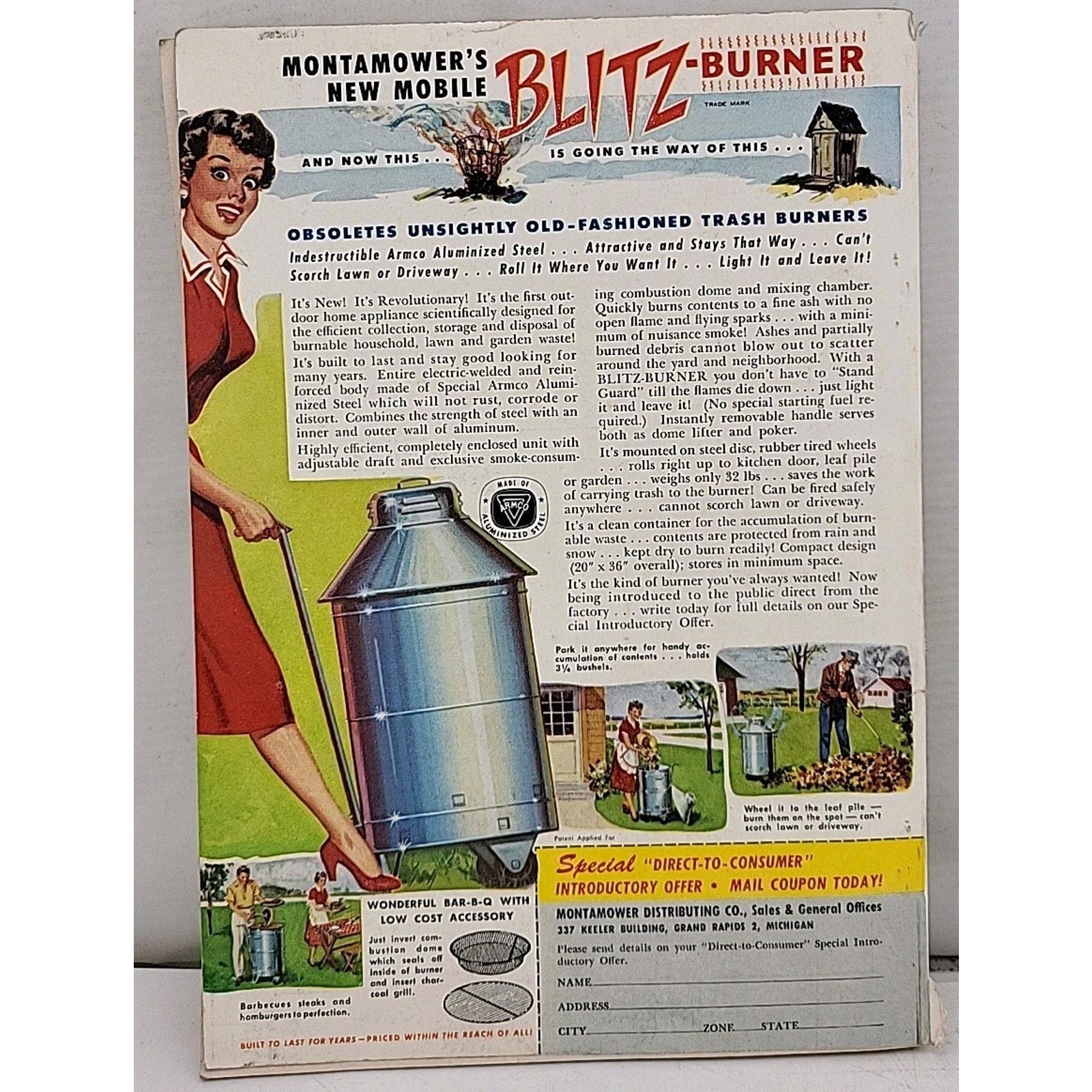 Popular Science Monthly - Mechanics-Autos-Homebuilding - April 1955 - Vol.166