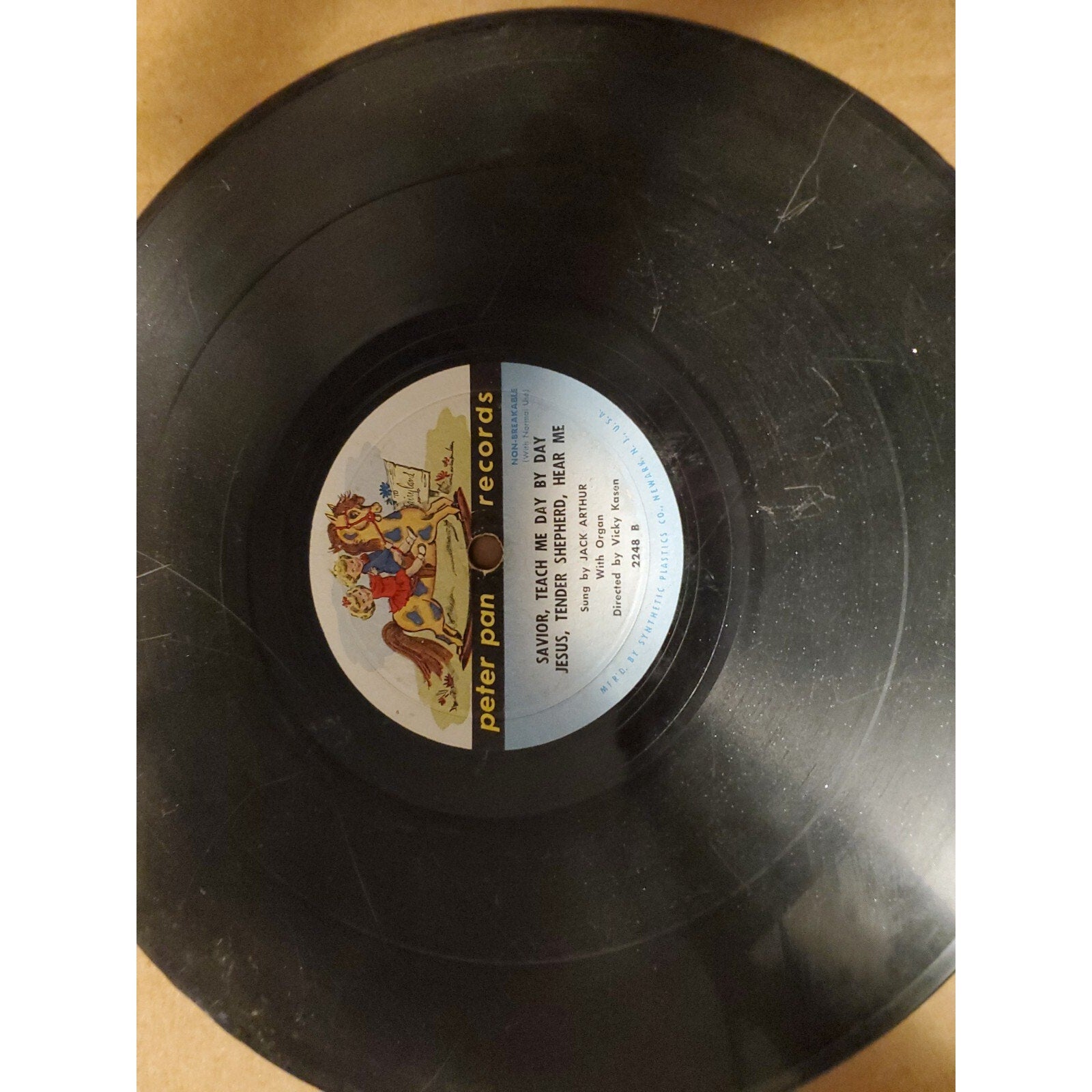 Peter Pan Records JESUS LOVES ME/CHILDREN OF THE HEAVENLY KING 7" (Record)