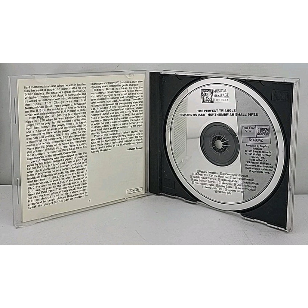 Richard Butler -The Perfect Triangle (1985, Musical Heritage Society 514034Z)