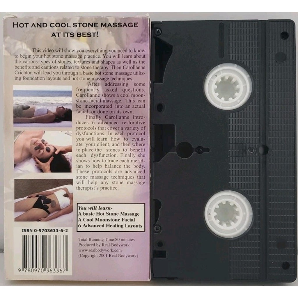 Healing Stone Massage With Carollane Crichton (VHS)
