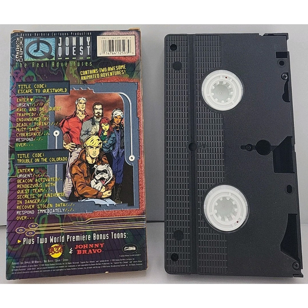 Jonny Quest: The Real Adventures - Escape to QuestWorld (VHS, 1996)