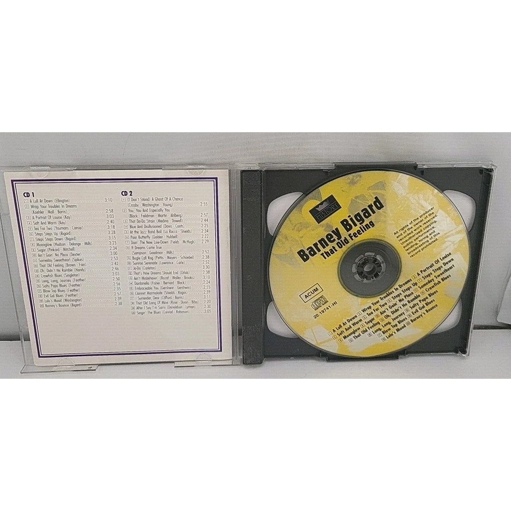 Barney Bigard; Bobby Hackett - That Old Feeling, 2 CD