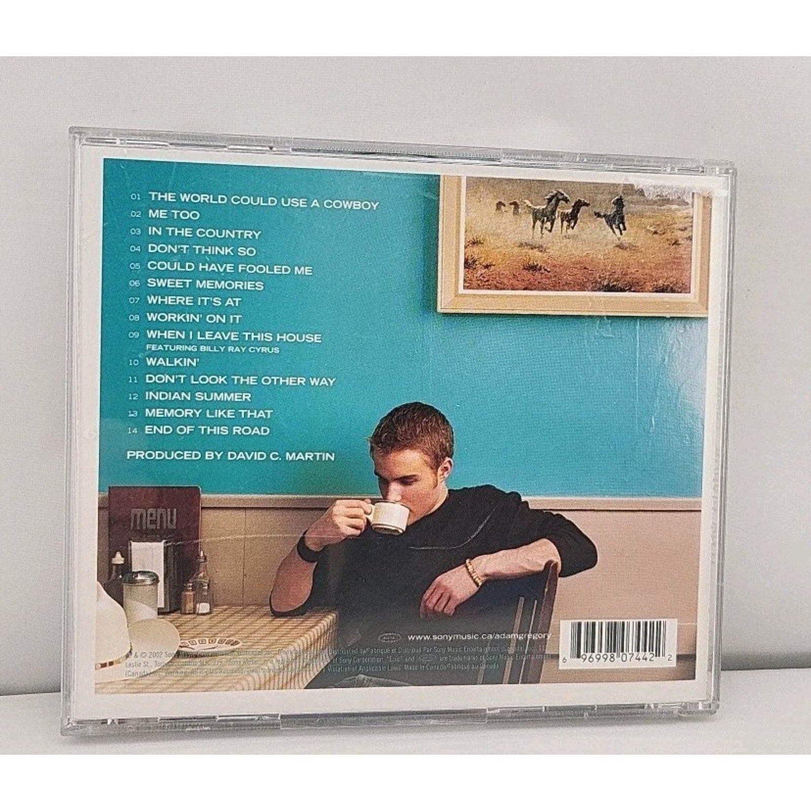 Workin on It by Adam Gregory (CD, 2007)