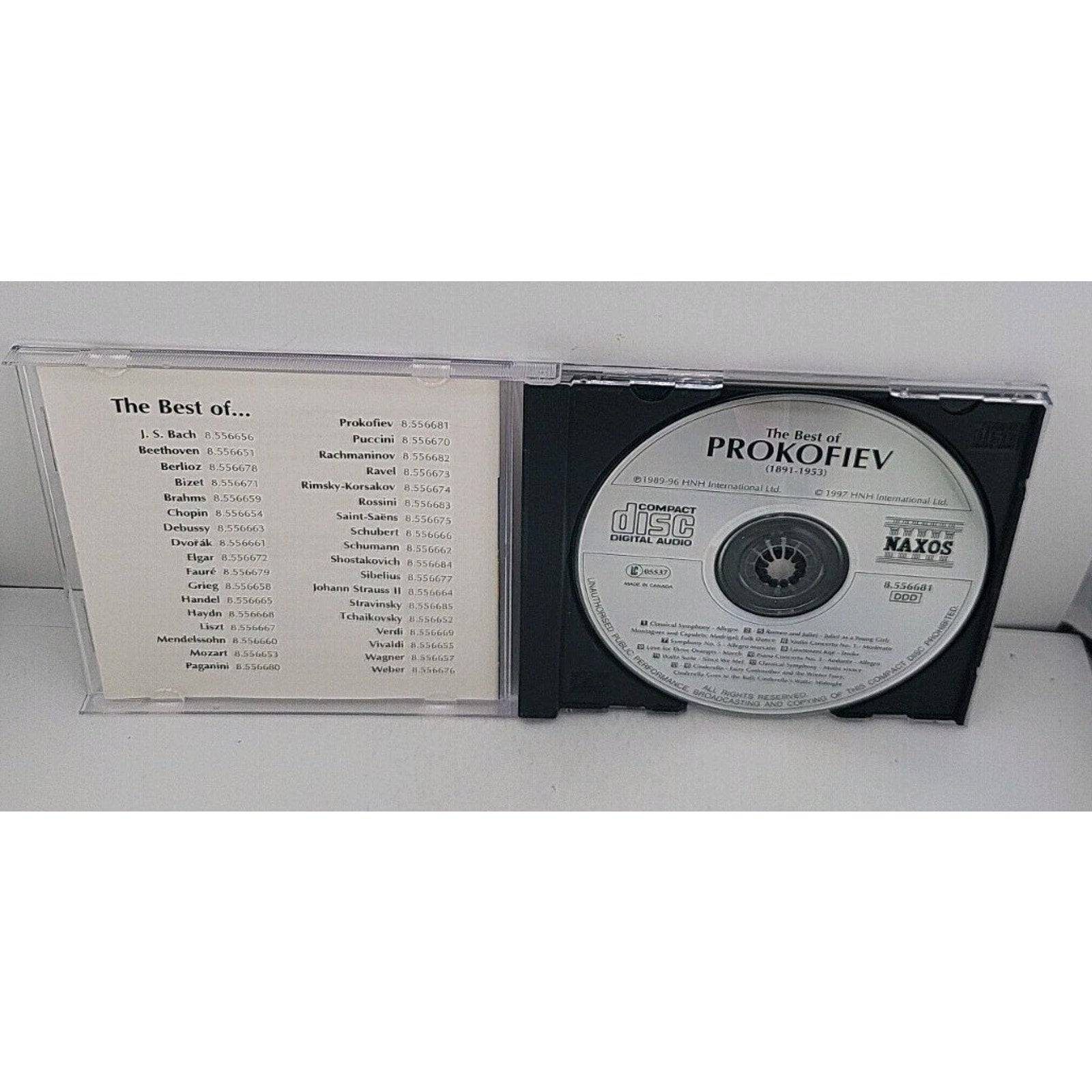 Best of Prokofiev by Prokofiev (CD, 1999)
