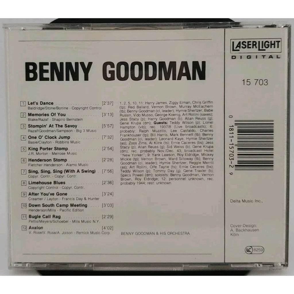 The Jazz Collector Edition by Benny Goodman (CD, 1989, LaserLight)