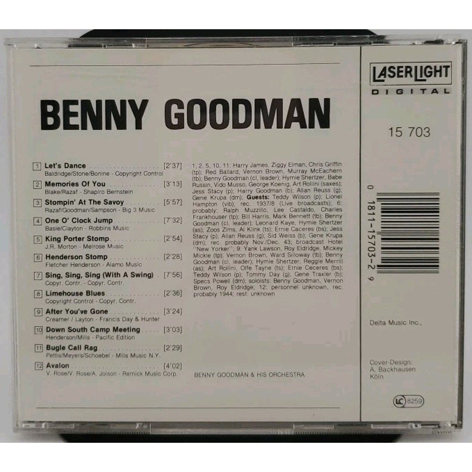 The Jazz Collector Edition by Benny Goodman (CD, 1989, LaserLight)