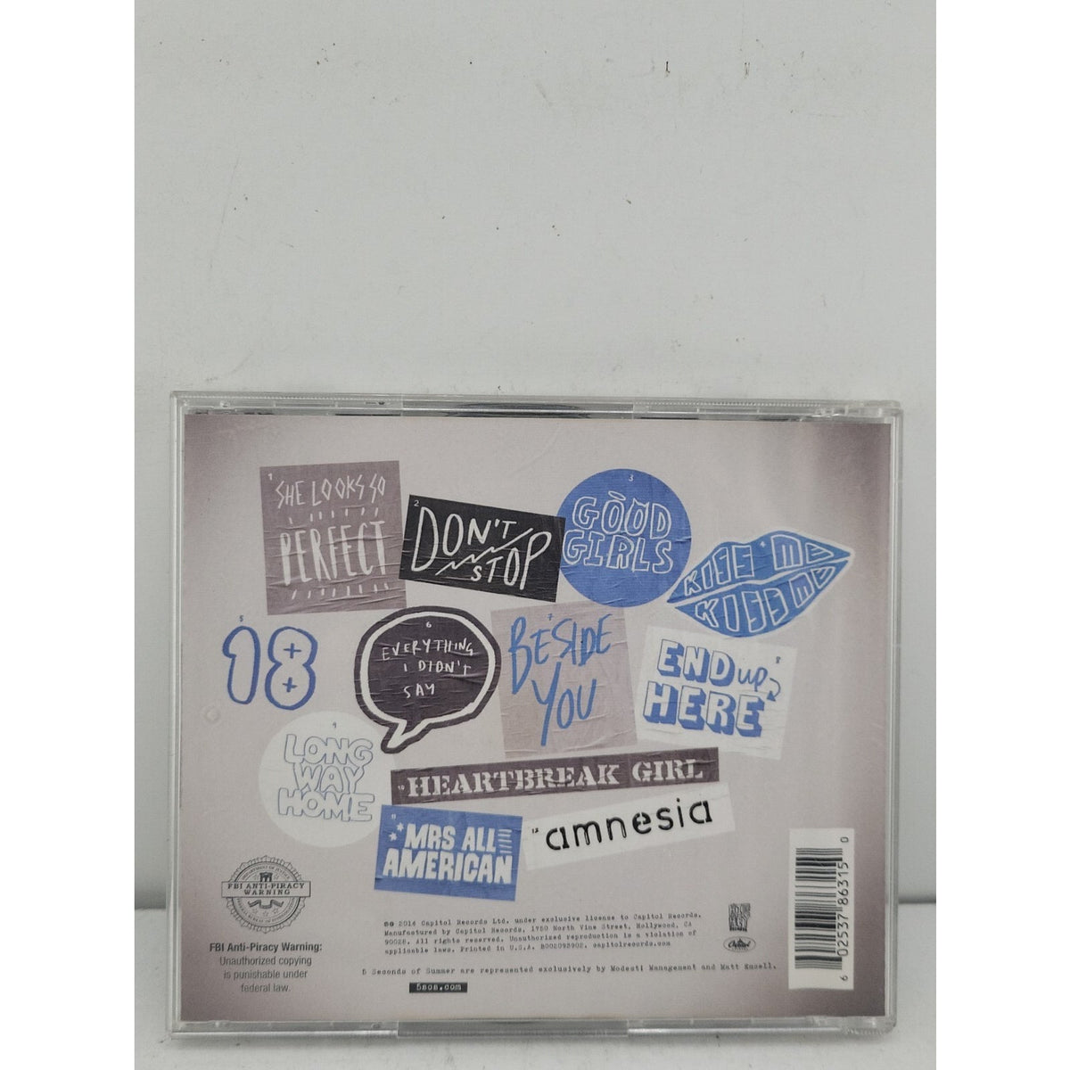 5 Seconds of Summer by 5 Seconds of Summer (CD, 2014)