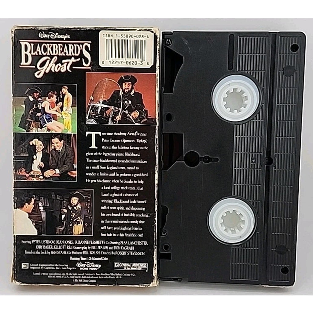 Walt Disney's Blackbeard's Ghost (VHS)