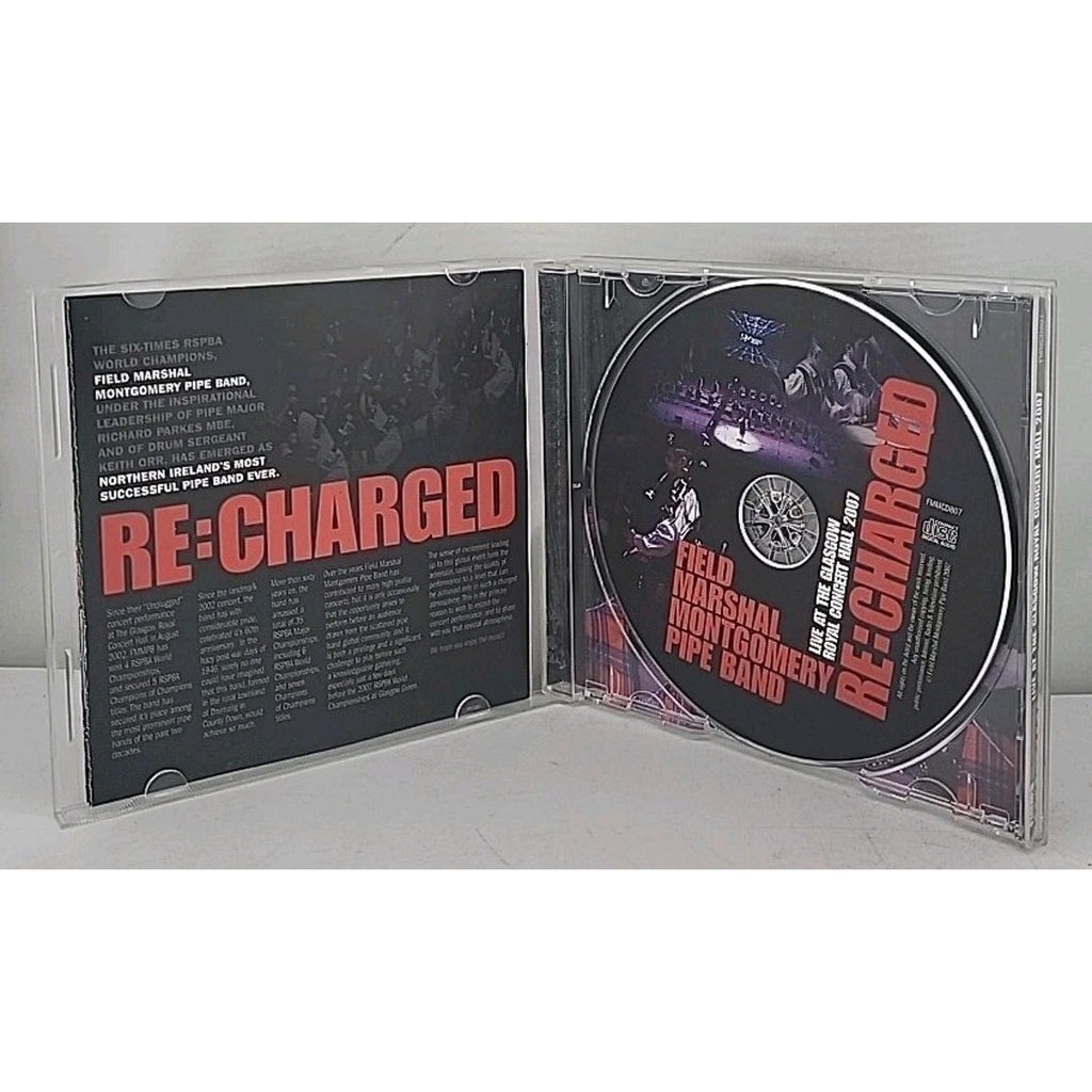 Re:charged By Field Marshal Montgomery Pipe Band Live At The Glasgow CD