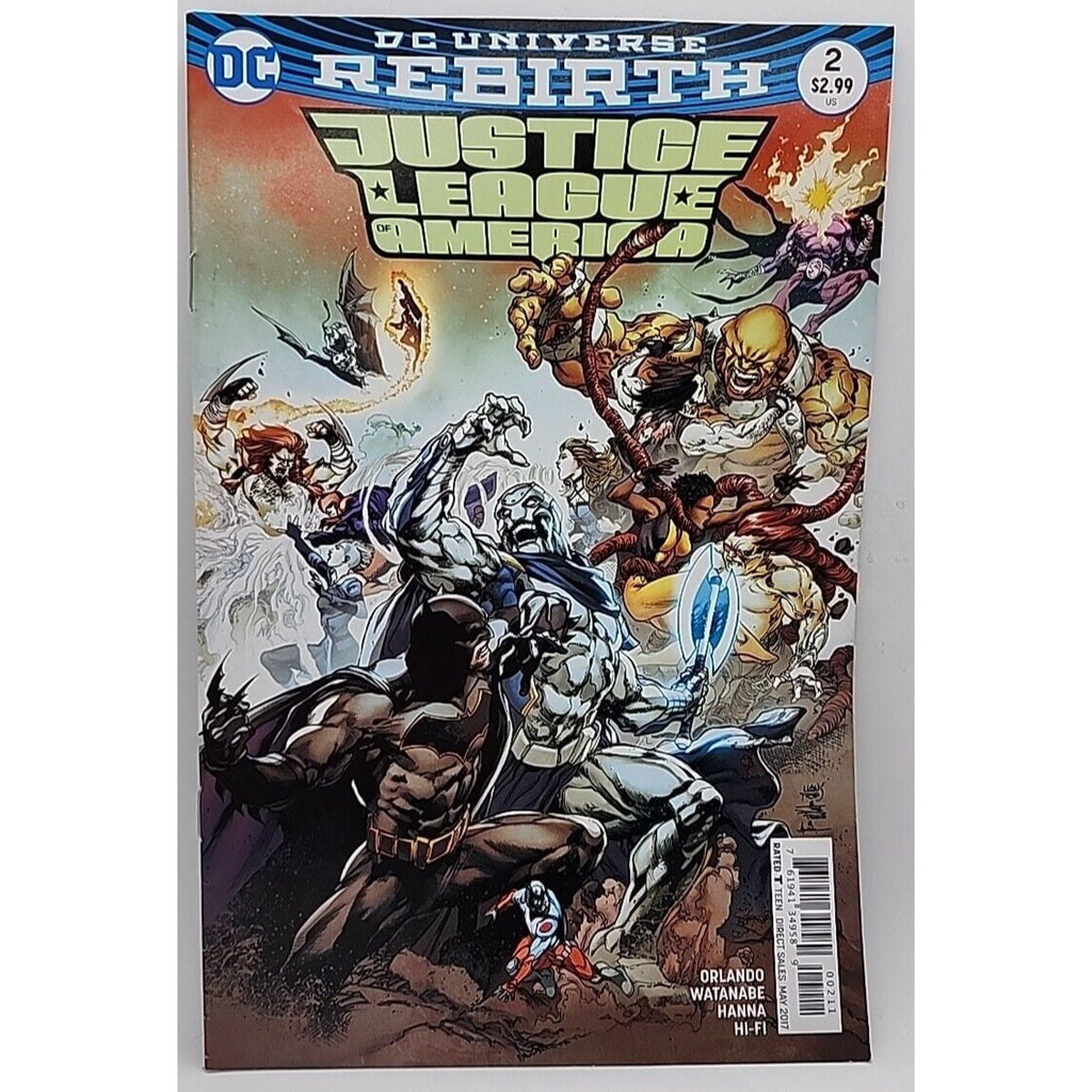 Justice League Of America #2 Watanabe (DC Comics 2017)