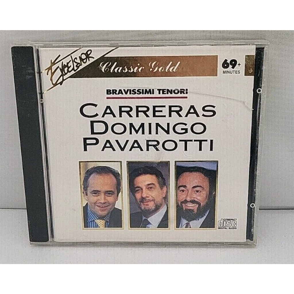 Classic Gold Bravissimi Tenori (CD, 1994) Carreras Domingo Pavarotti