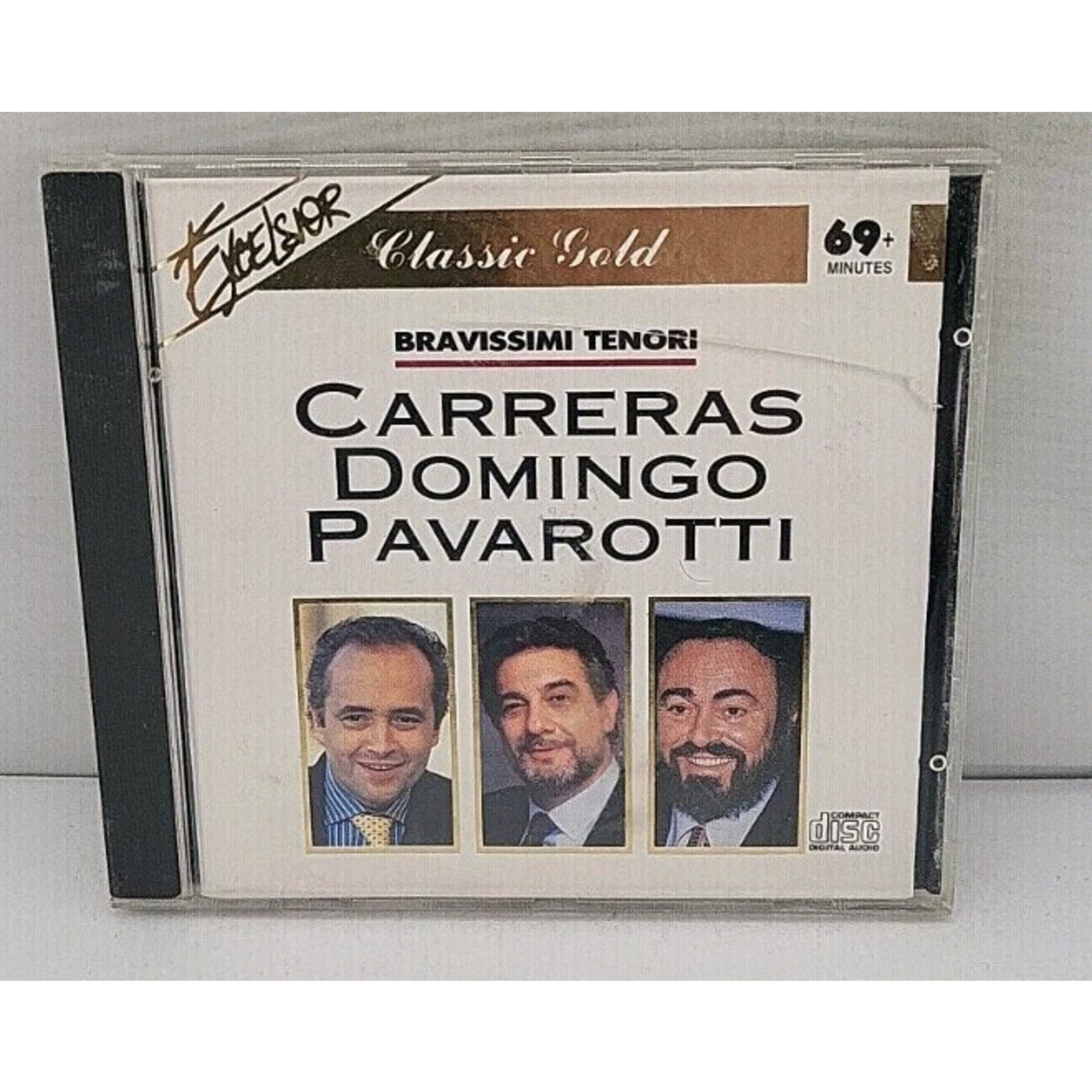 Classic Gold Bravissimi Tenori (CD, 1994) Carreras Domingo Pavarotti
