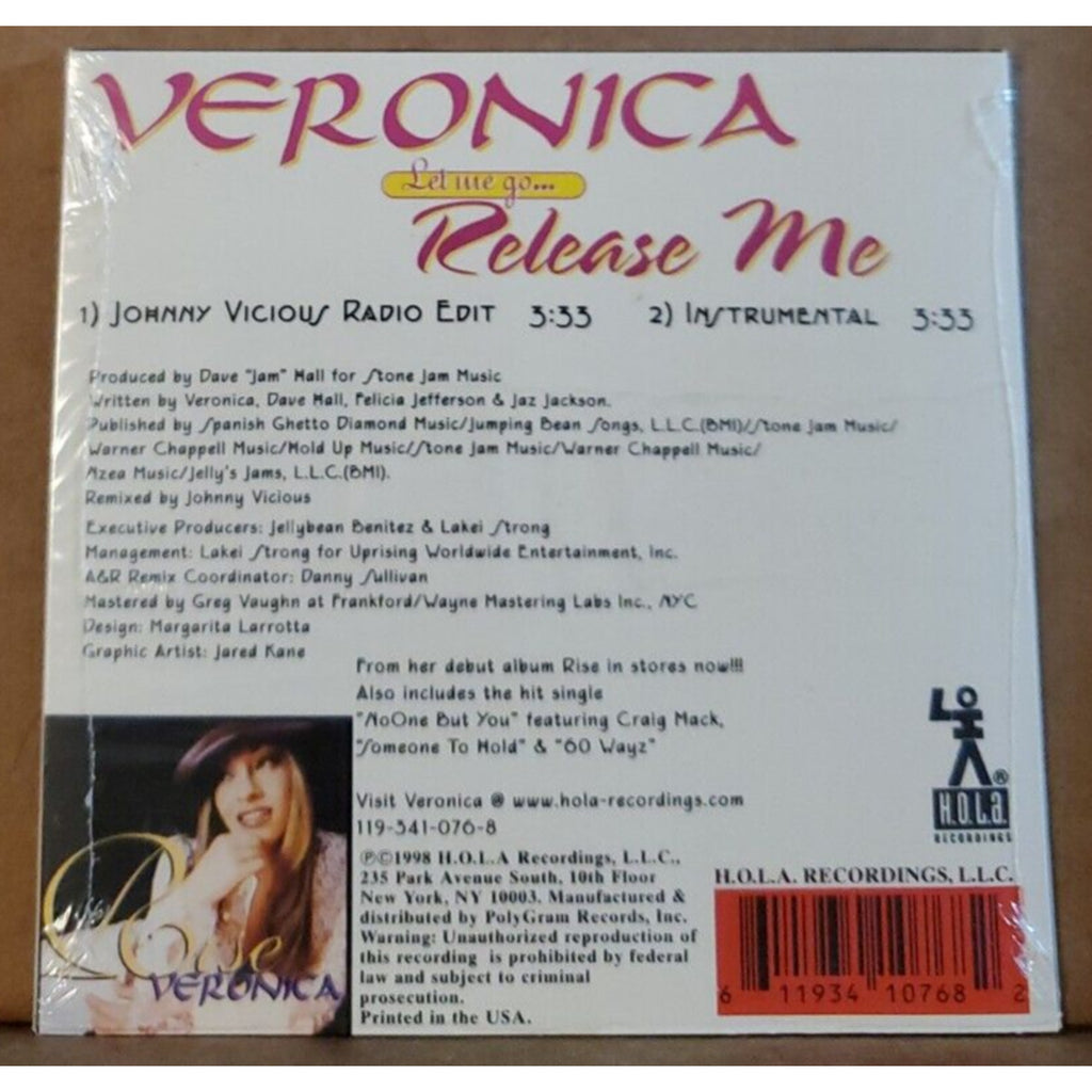 Veronica - (Let Me Go ...) Release Me CD