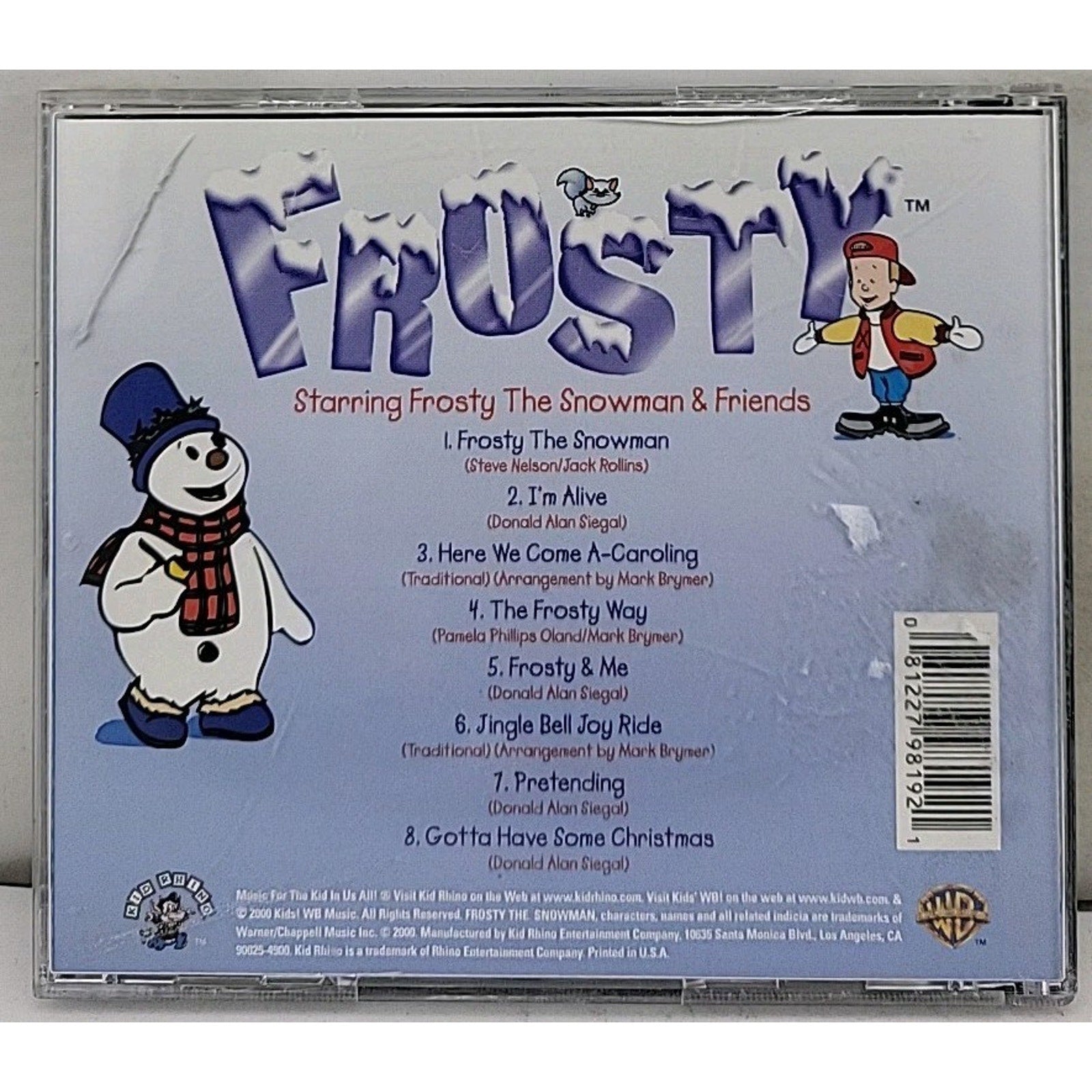 Frosty Starring Frosty The Snowman & Friends CD