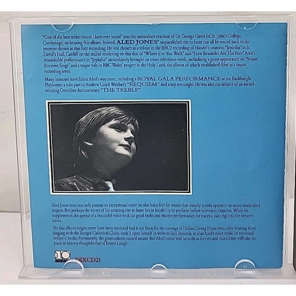 Aled Jones Where E'er You Walk CD Album 1986