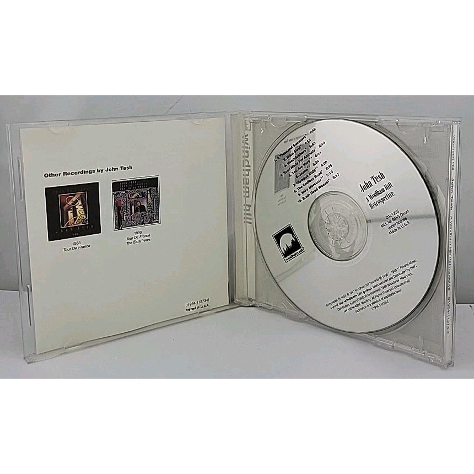 A Windham Hill Retrospective by John Tesh (CD, Oct-1997, Windham Hill Records)