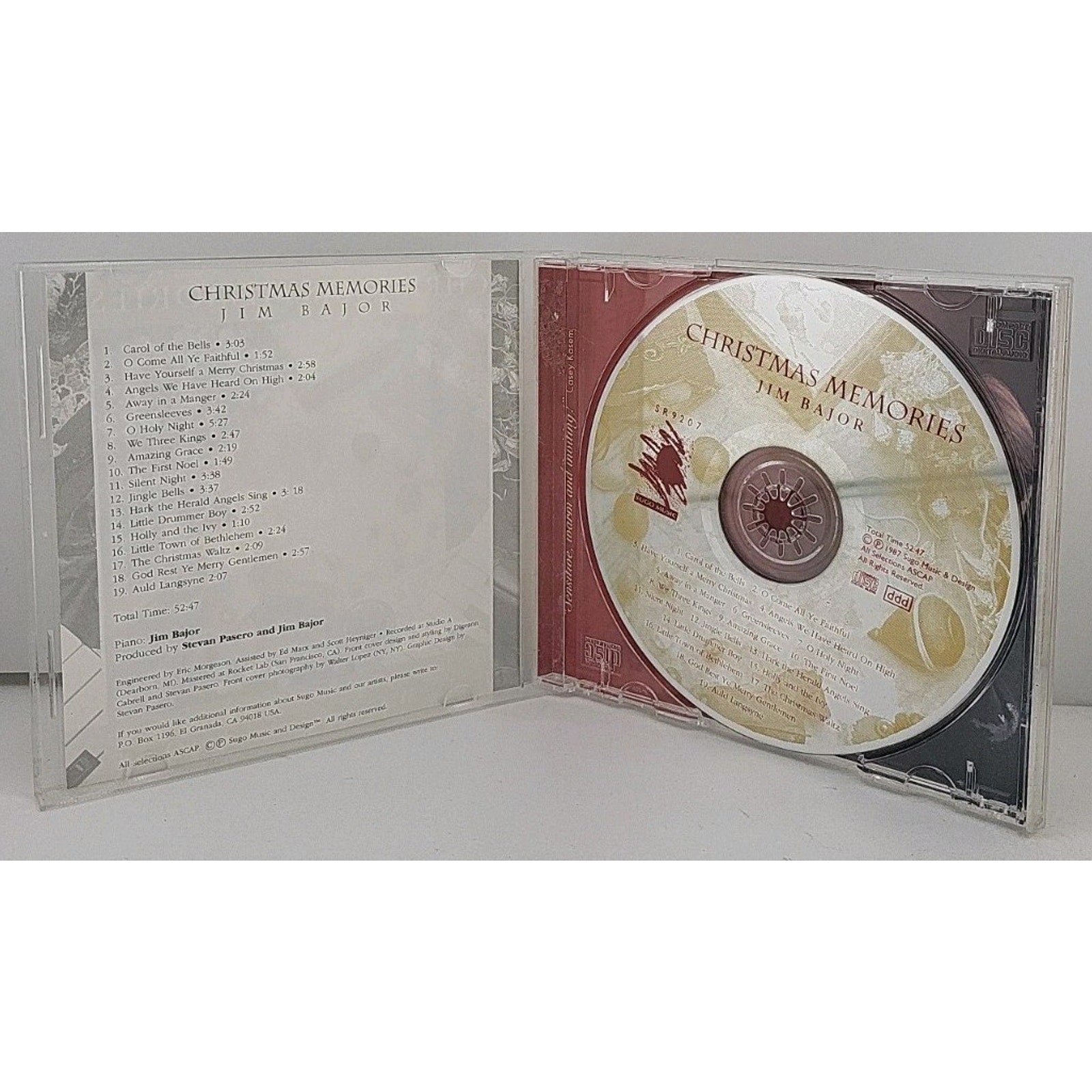 Christmas Memories by Bajor, Jim (CD, 1993)