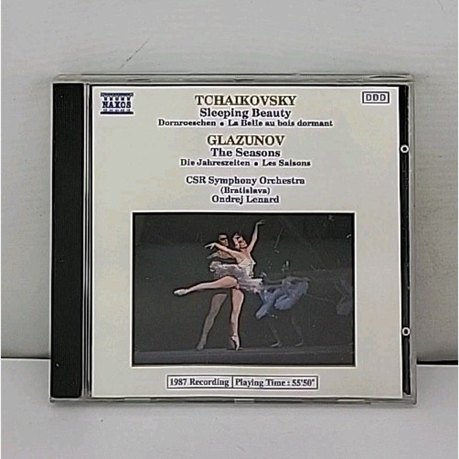 Tchaikovsky / Glazunov - Sleeping Beauty / The Seasons CD Classical
