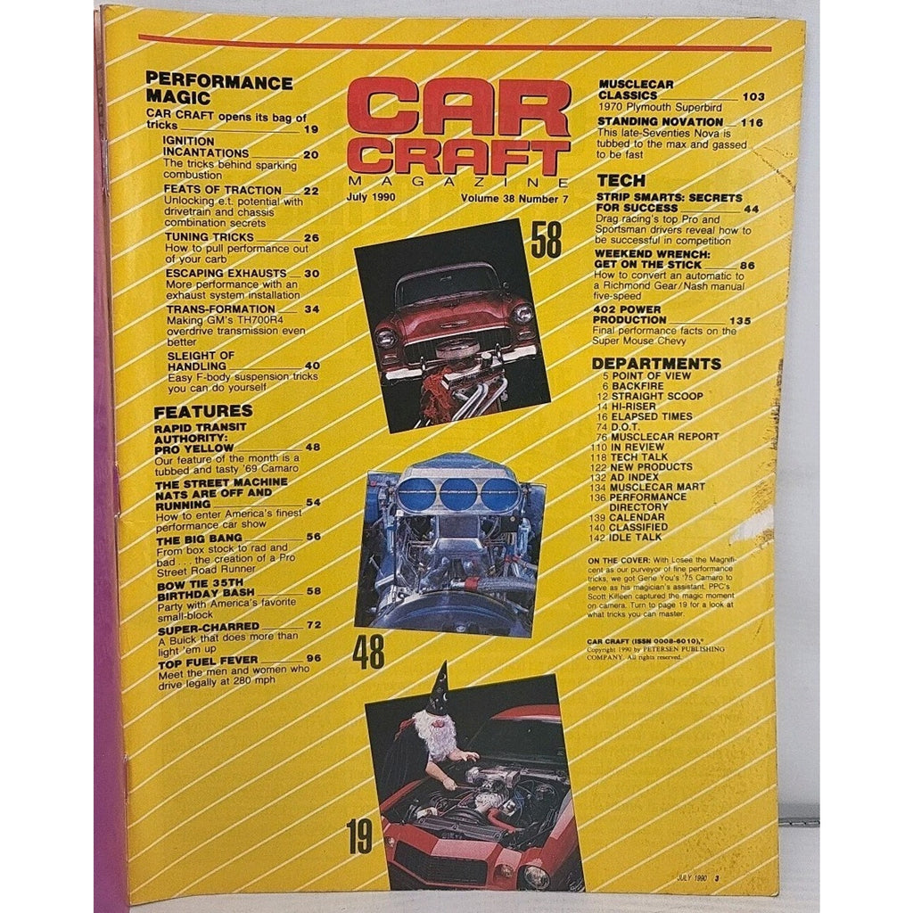 Car Craft Magazine - July 1990 - Volume 38 Number 7