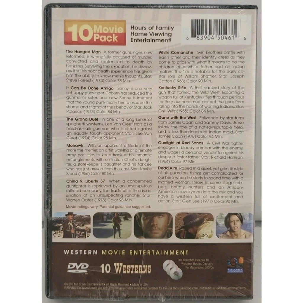 Westerns 10 Movie Pack (DVD) *Brand New*