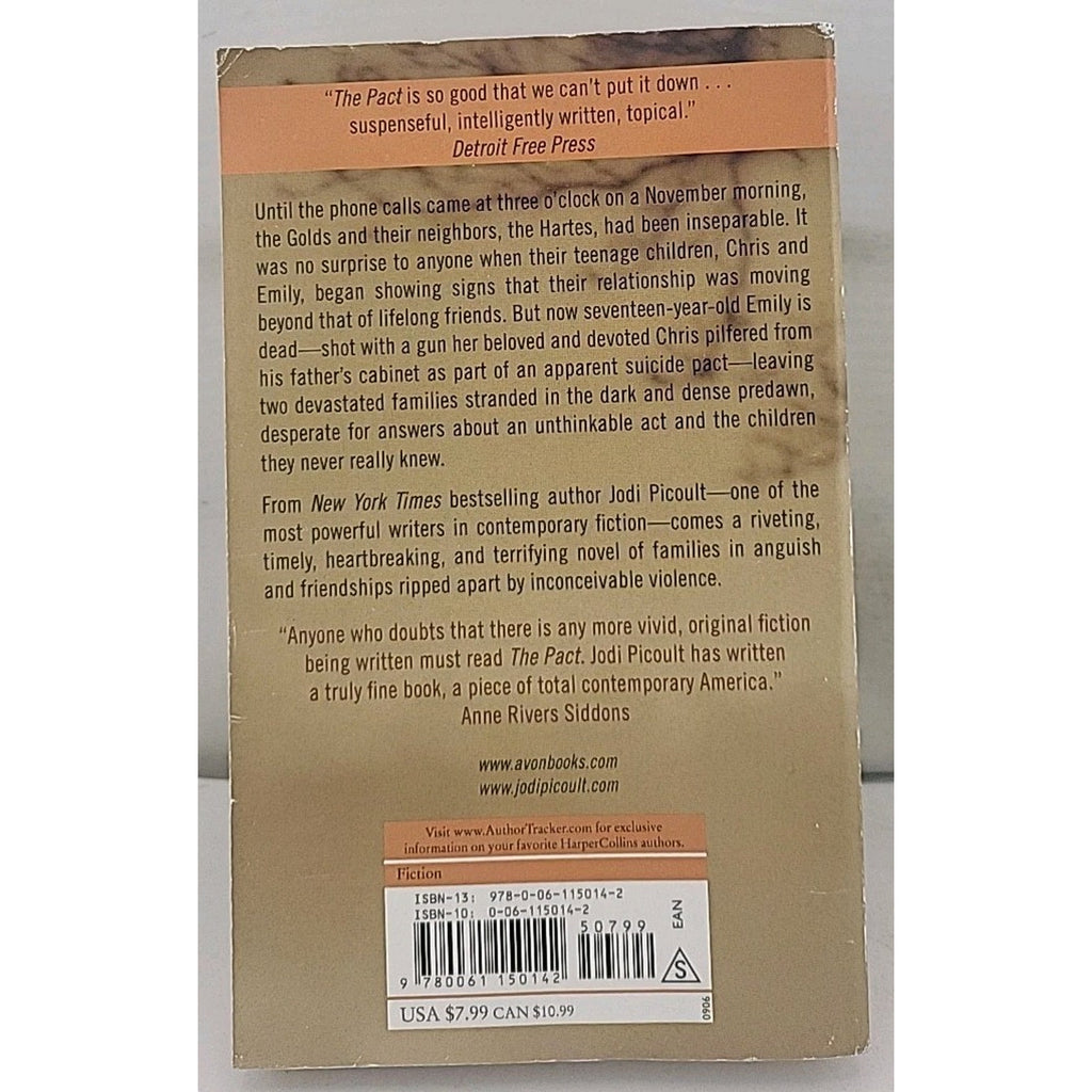 Pact : A Love Story by Jodi Picoult (2006, Mass Market)