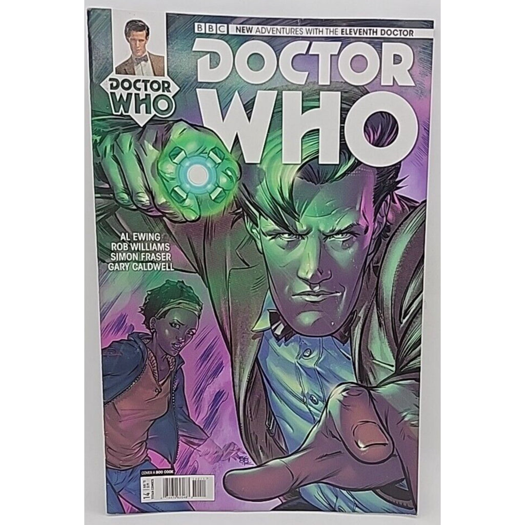 Doctor Who Titan Comic Eleventh Doctor #14 August 2015. Cover A Boo Cook