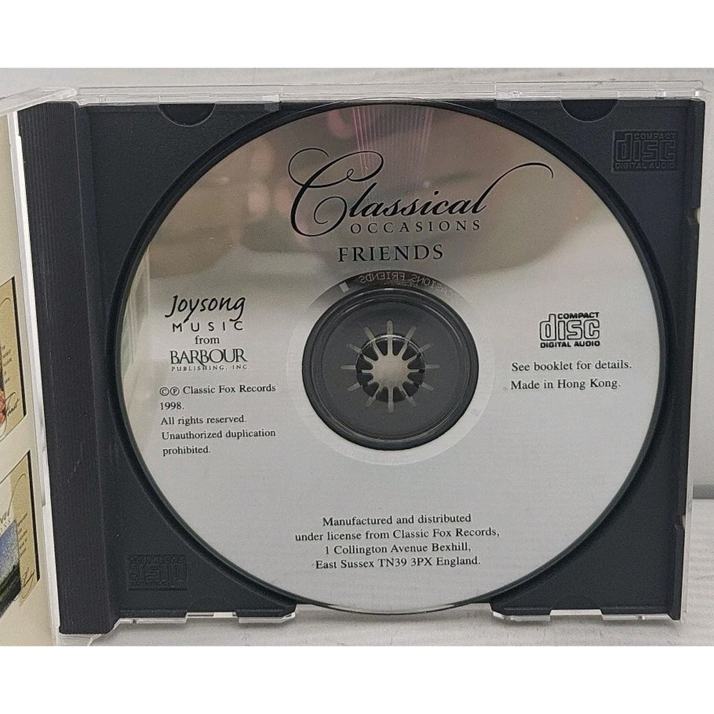 Classical Occasions Friends CD Delightful Music for Entertaining
